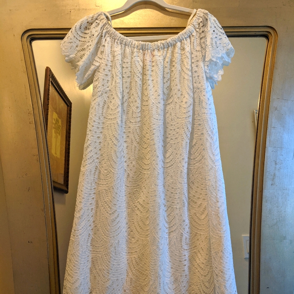 Lace eyelet dress by Lilly Pulitzer